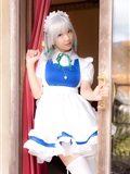 cosplay美女套图 c77 Sakuya Izayoi　白丝假发扮相(1)(81)